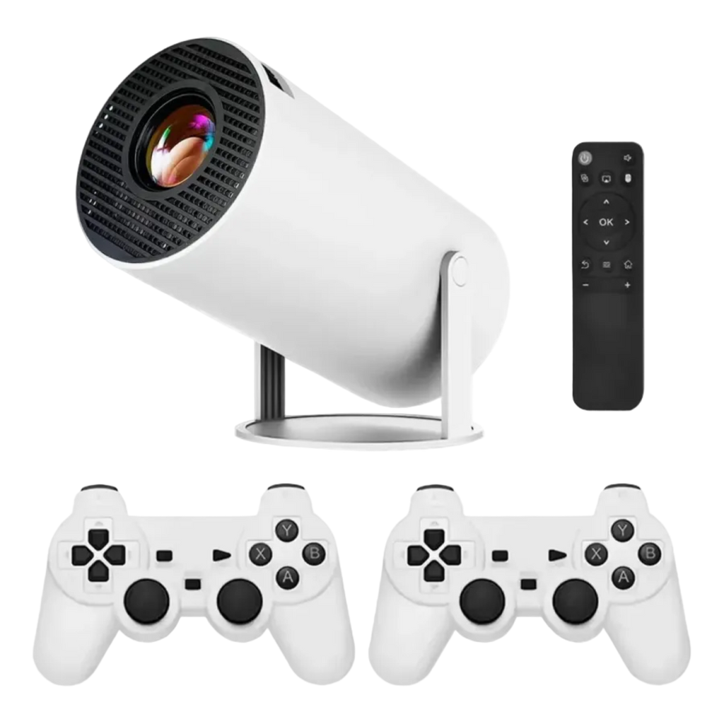 Proyector HY300 Gamer + 2 Joysticks