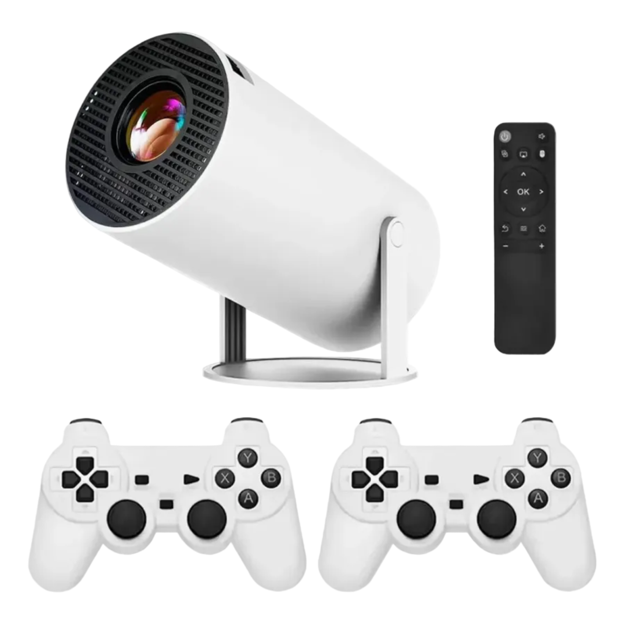 Proyector HY300 Gamer + 2 Joysticks